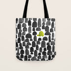 Turtle in Stone Garden Tote Bag Gallery Image 1