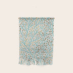 Berry Branches - Turquoise & Gold Wall Hanging Gallery Image 1
