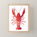 Red Lobster Mini Art Print Gallery Image 1