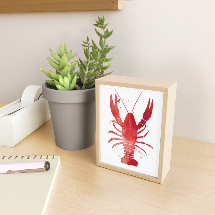 Red Lobster Mini Art Print Gallery Image 2