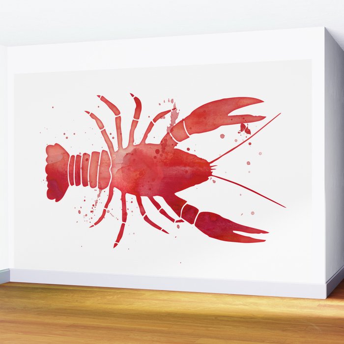 Red Lobster Wall Mural Gallery Image 2