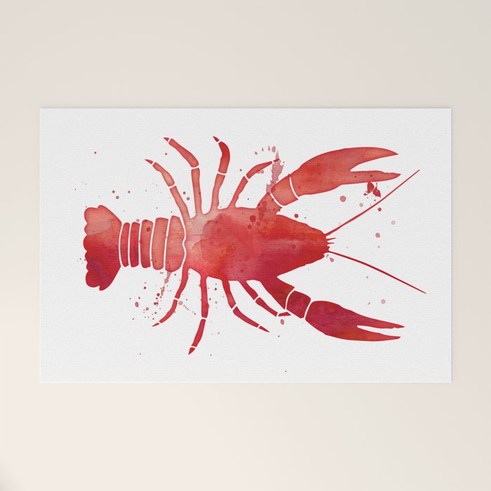 Red Lobster Welcome Mat Gallery Image 1