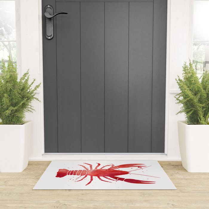 Red Lobster Welcome Mat Gallery Image 3