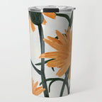 Wildflowers acrylic Travel Mug Gallery Image 1