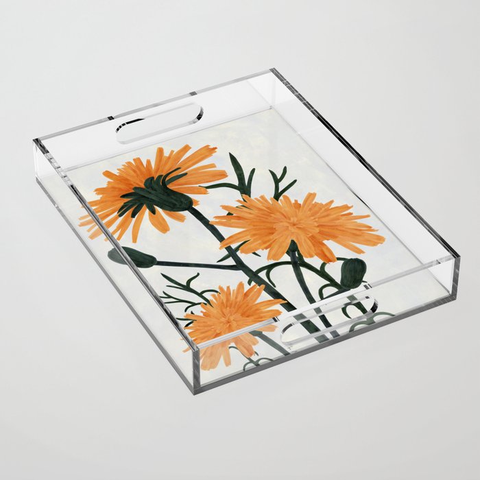 Wildflowers acrylic Acrylic Tray Gallery Image 1