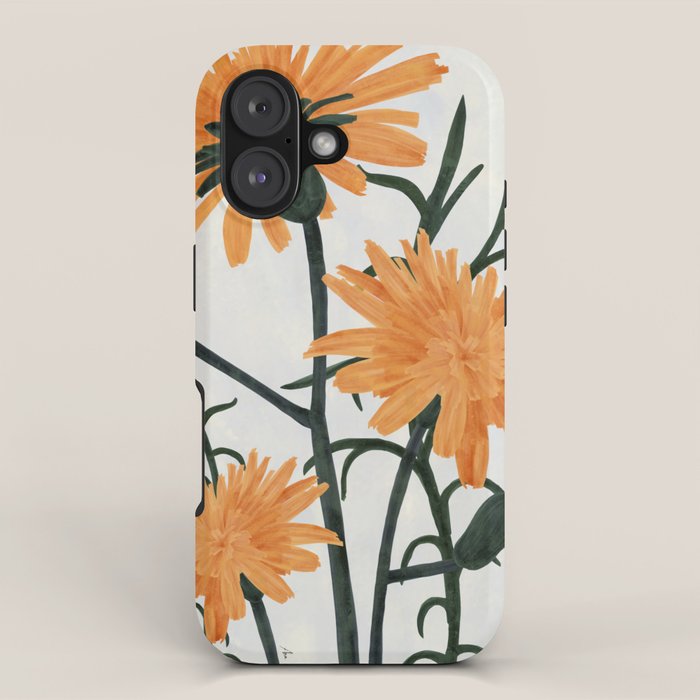 Wildflowers acrylic iPhone Case Gallery Image 1