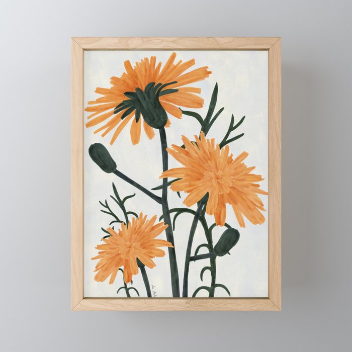 Wildflowers acrylic Mini Art Print Gallery Image 1