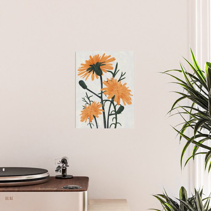 Wildflowers acrylic Poster Gallery Image 2