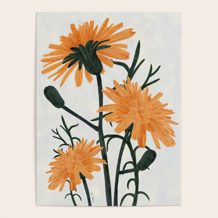 Wildflowers acrylic Poster Gallery Image 1