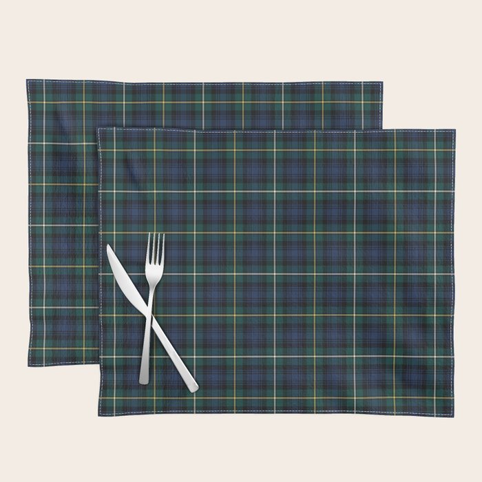 Clan Campbell Tartan Placemat Gallery Image 1