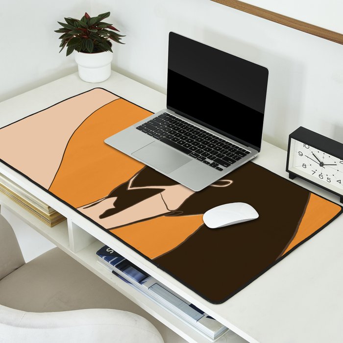 Two Swans 2 Desk Mat Gallery Image 2