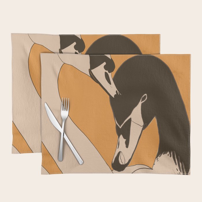 Two Swans 2 Placemat Gallery Image 1