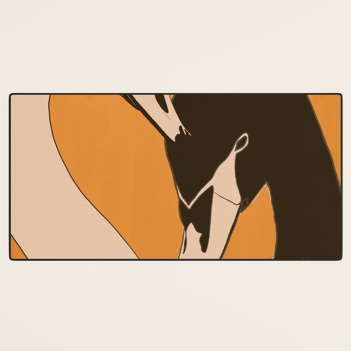 Two Swans 2 Desk Mat Gallery Image 3