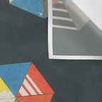 Paper Shapes Wall Tapestry Gallery Image 3