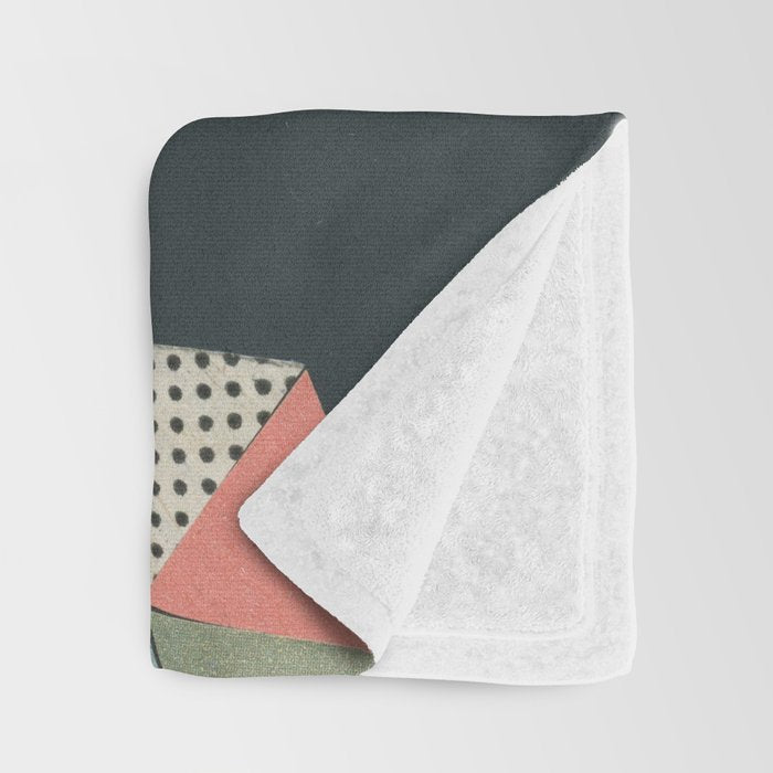 Paper Shapes Throw Blanket Gallery Image 3