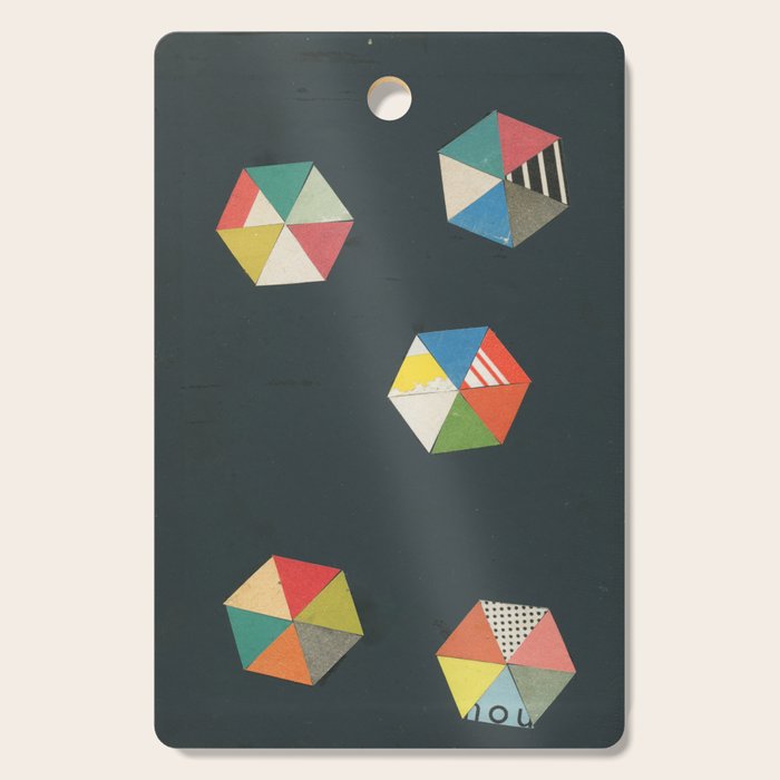 Paper Shapes Cutting Board Gallery Image 1