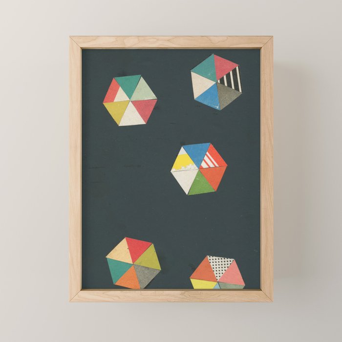 Paper Shapes Mini Art Print Gallery Image 1