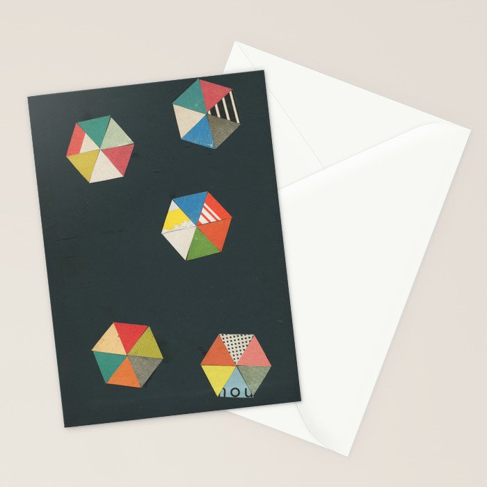 Paper Shapes Stationery Card Gallery Image 2