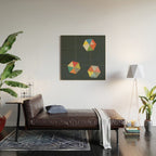Paper Shapes Wood Wall Art Gallery Image 2