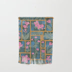 Floral Blocks Pattern Wall Hanging Gallery Image 1