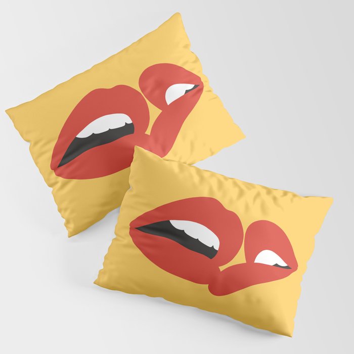Kiss 01 Pillow Sham Gallery Image 1
