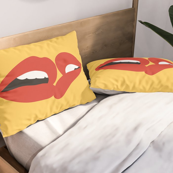 Kiss 01 Pillow Sham Gallery Image 2