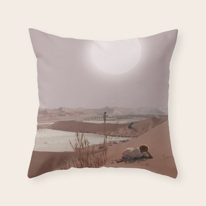The Light will take care of Them Throw Pillow Gallery Image 1