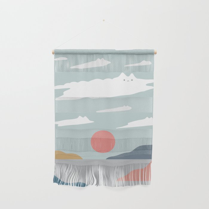 Cat Landscape 23 Wall Hanging Gallery Image 1