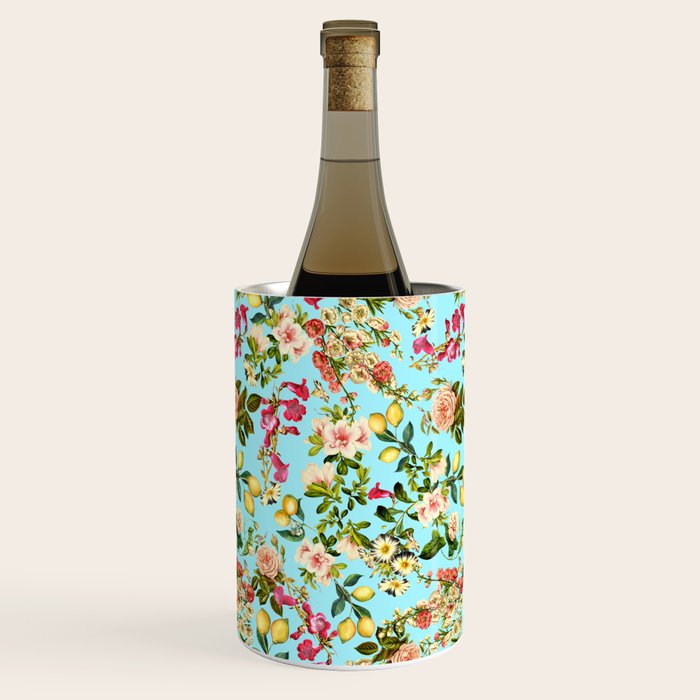 Lemon and Leaf Pattern IV Wine Chiller Gallery Image 2