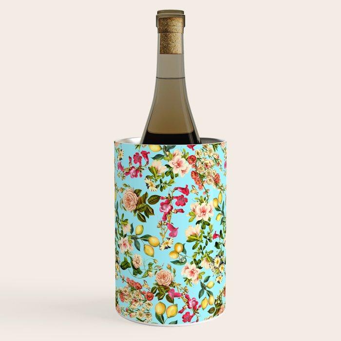 Lemon and Leaf Pattern IV Wine Chiller Gallery Image 1