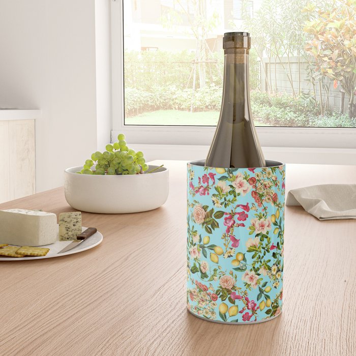 Lemon and Leaf Pattern IV Wine Chiller Gallery Image 4