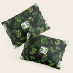 Back monstera obliqua Pillow Sham Gallery Image 3