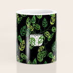 Back monstera obliqua Coffee Mug Gallery Image 4