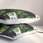 Back monstera obliqua Pillow Sham Gallery Image 3