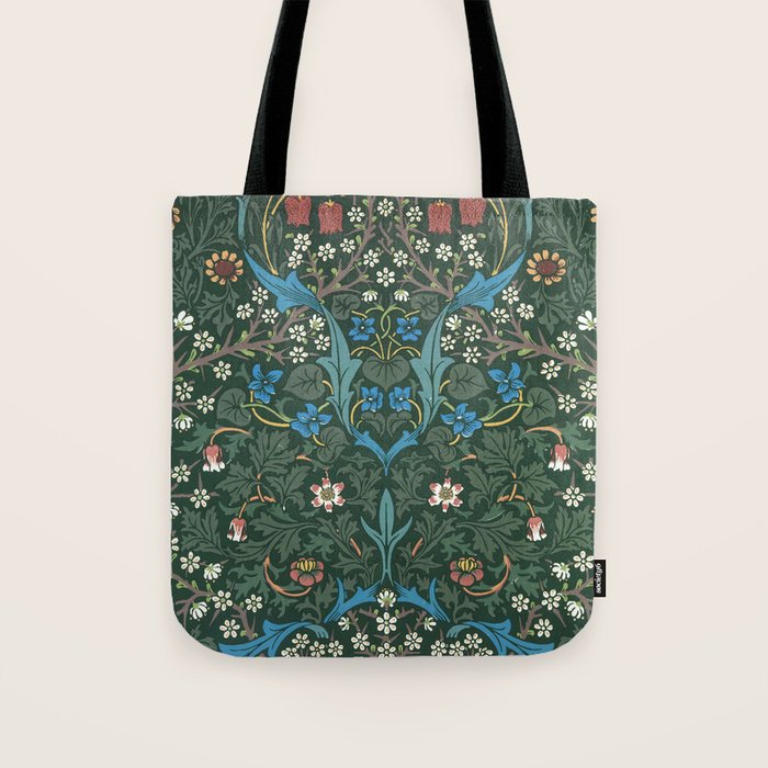 William Morris Blackthorn Pattern, 1892 Tote Bag Gallery Image 1