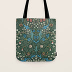 William Morris Blackthorn Pattern, 1892 Tote Bag Gallery Image 1
