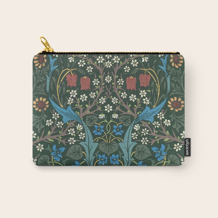 William Morris Blackthorn Pattern, 1892 Carry All Pouch Gallery Image 1