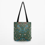 William Morris Blackthorn Pattern, 1892 Tote Bag Gallery Image 2