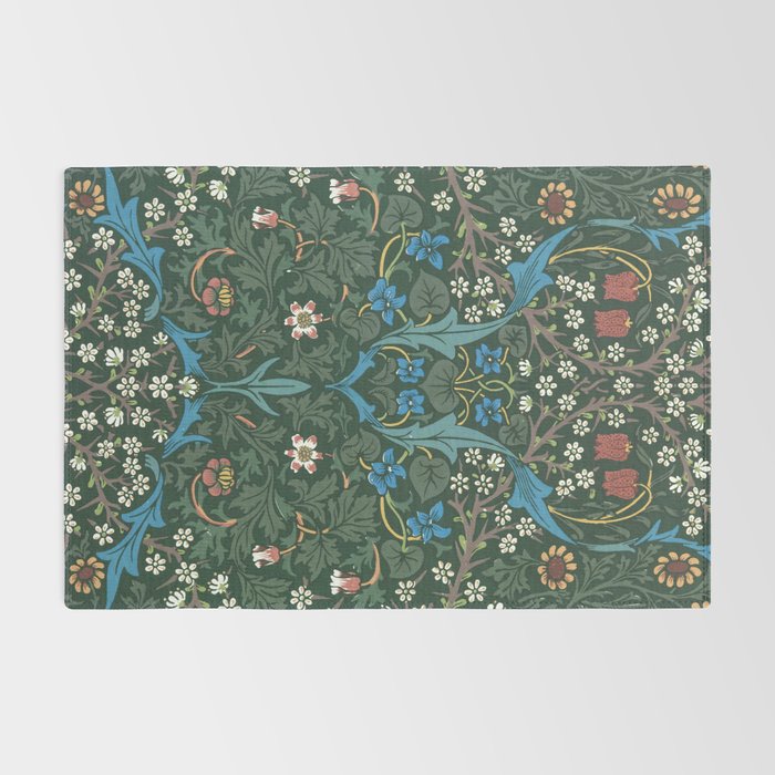 William Morris Blackthorn Pattern, 1892 Rug Gallery Image 2