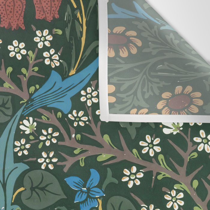 William Morris Blackthorn Pattern, 1892 Wall Tapestry Gallery Image 3