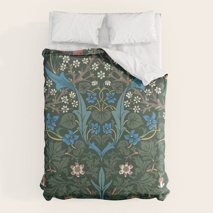 William Morris Blackthorn Pattern, 1892 Duvet Cover Gallery Image 1