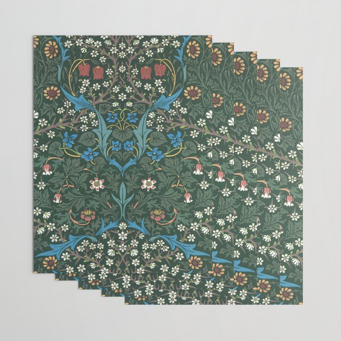 William Morris Blackthorn Pattern, 1892 Wrapping Paper Gallery Image 3