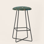 William Morris Blackthorn Pattern, 1892 Stool Gallery Image 1