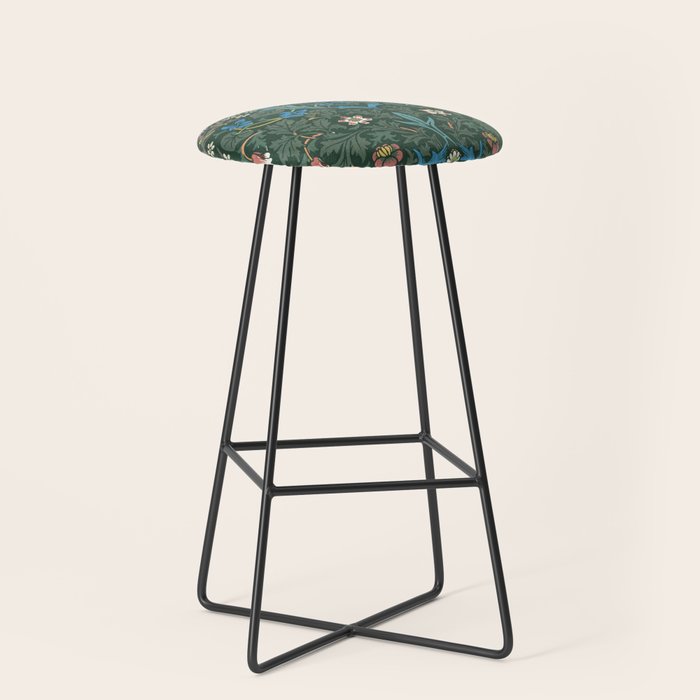 William Morris Blackthorn Pattern, 1892 Stool Gallery Image 1