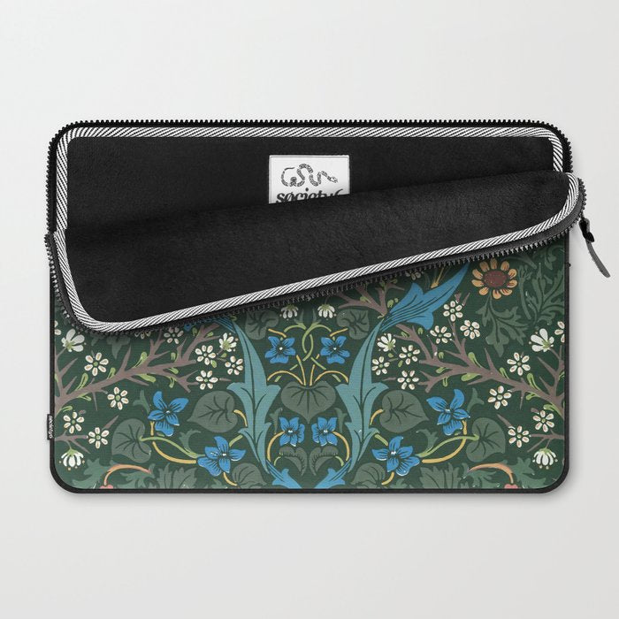 William Morris Blackthorn Pattern, 1892 Laptop Sleeve Gallery Image 2