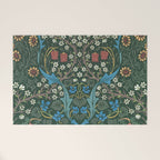 William Morris Blackthorn Pattern, 1892 Welcome Mat Gallery Image 1