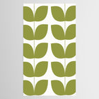 Mid Century Modern Leaves Green #society6 #buyart Tablecloth Gallery Image 2