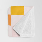 Checkers: PATTERN 04 | The Peach Edition Throw Blanket Gallery Image 3