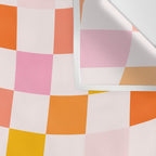 Checkers: PATTERN 04 | The Peach Edition Wall Tapestry Gallery Image 3