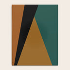 Geometric Triangles V Bold Vintage Notebook Gallery Image 4